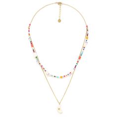 Колье из бижутерного сплава 44 см Franck Herval FH23.2-15-63913, бисер