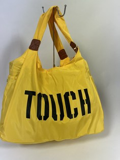 Дорожная сумка унисекс Bobo 1122 ярко-желтая, 38х2х50 см Bo&Bo
