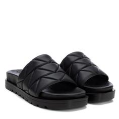 Сабо женские Carmela LEATHER LADIES SANDALS 68292 черные 35 EU