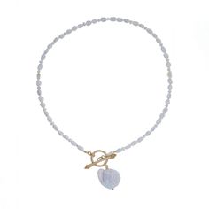 Колье из бижутерного сплава 46 см Lanzerotti LZ-23.09-331, культивированный жемчуг