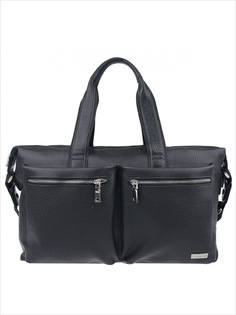 Дорожная сумка унисекс Franchesco Mariscotti 6-400 черный, 41х29х17 см