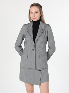 Пиджак женский Colins CL1059743_Q1.V1_GRA серый 34