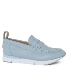 Лоферы женские Tendance R9701 голубые 35 EU
