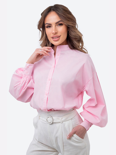 Рубашка женская HappyFox HFBS4513 розовая 44 RU
