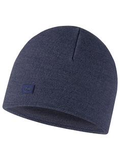 Шапка унисекс Buff Merino Fleece Hat navy, р.53-62