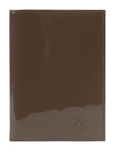 Обложка для паспорта унисекс Alliance 0-266 FMл светло-коричневая