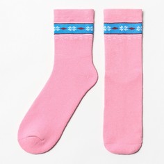 Носки женские NoBrand 4578329-7p розовые 23-25