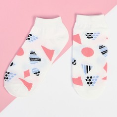 Носки женские KAFTAN Абстракция белые 36-39