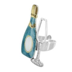 Кольцо из бижутерного сплава TARATATA TT-H23-01418-104, смола