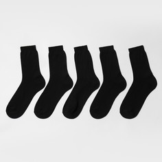 Комплект носков мужских ПИЛОТ 9882454 черных 25