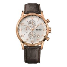 Наручные часы унисекс HUGO BOSS HB1512519 коричневые