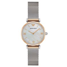 Наручные часы женские Emporio Armani AR2068 серебристые