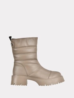 Ботинки женские Versiya shop PF1717-83803YM бежевые 39 RU