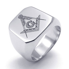 Кольцо &quot;Steel Freemasonry&quot; No Brand