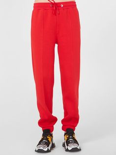 Спортивные брюки женские Lo 18232015 красные 50 RU