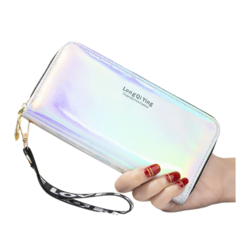 Кошелек женский WASABI TREND WK-00203 серебристый