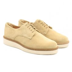 Полуботинки женские Clarks Baille Stitch 26160770 бежевые 39.5 EU