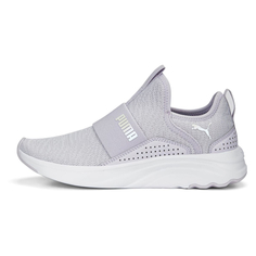 Кроссовки женские Puma Softride Sophia Slip-On Nova Shine Wns S 37855802 серые 41 RU