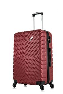 Чемодан женский LCase New-Delhi винный, 74х47х27 см