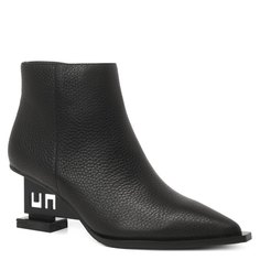 Ботильоны женские United nude UN BOOTIE MID черные 36 EU