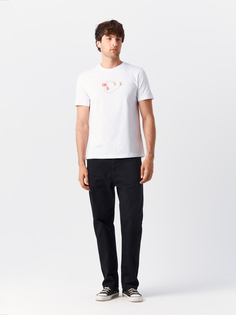 Футболка Diesel для мужчин, A032930HAYU100, белый-100, размер S