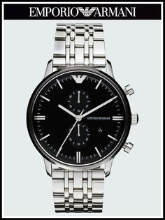 Наручные часы мужские Emporio Armani A0389R серебристые