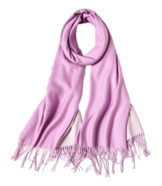 Палантин женский WASABI TREND WH-00036 сиреневый/розовый, 200х70 см