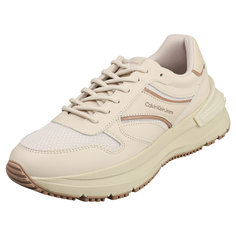 Кроссовки Calvin Klein для женщин, бежевый-0F5, YW0YW00890 0F5, размер 37