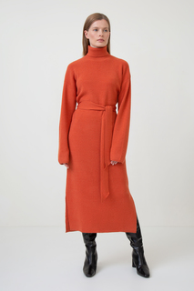Платье женское Baon B4523502 оранжевое L