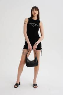 Платье женское Juicy Couture JCWED123331 черное 42 RU