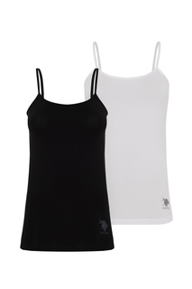 Комплект топов домашних женских U.S. POLO Assn. I082SZ0IT066215-B черный 38