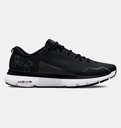 Кроссовки Under Armour Hovr Infinite для женщин, чёрный-белый-металлик, 38, 3026550-002