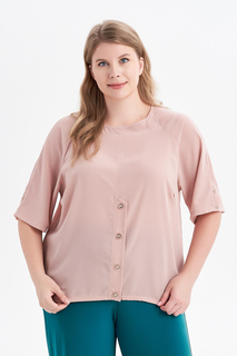 Блуза женская OLSI 2310015 розовая 58 RU