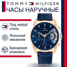 Наручные часы унисекс Tommy Hilfiger 1710451 синие