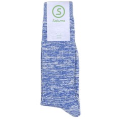 Носки унисекс Soclumo 2MIX голубые 35-40