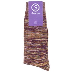 Носки унисекс Soclumo 4MIX фиолетовые 35-40