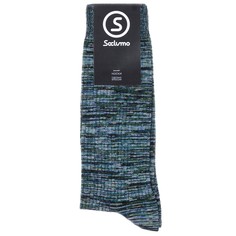 Носки унисекс Soclumo 4MIX синие 35-40