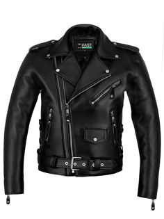Кожаная куртка мужская Fast КС774 черная XS