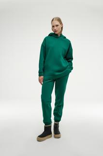 Спортивные брюки женские YOUSTORE P1220001 зеленые 48 RU
