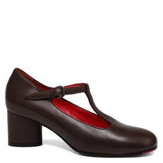Туфли женские Pas De Rouge 4760mod коричневые 38 EU