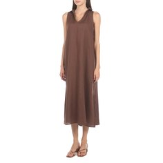 Платье женское Maison David DRESS-2 коричневое M