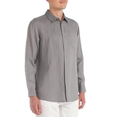 Рубашка мужская Maison David SHIRT серая M