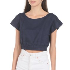 Топ женский Maison David ML2107 синий XS