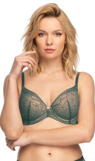 Бюстгальтер женский Nipplex Elektra push up зеленый 70E