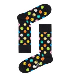 Носки мужские Happy Socks SMY01 9301 черные 29