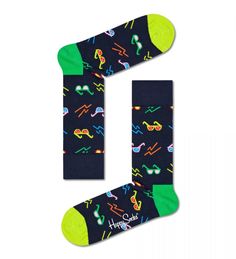 Носки мужские Happy Socks SND01 черные 25