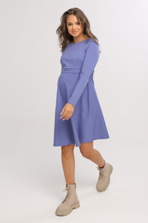 Платье для беременных женское Magica bellezza 201 синее 46 RU