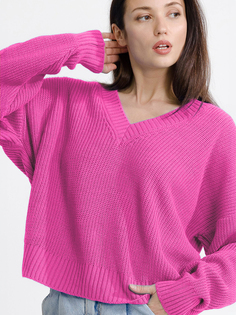 Пуловер женский HappyFox HF70108 розовый 42-52 RU
