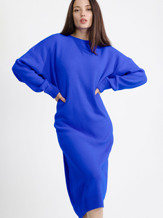 Платье женское HappyFox HF14246 синее 42-52 RU