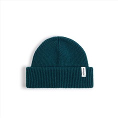 Шапка мужская Wrangler Sign Off Beanie Deep Teal Green зеленая, one size